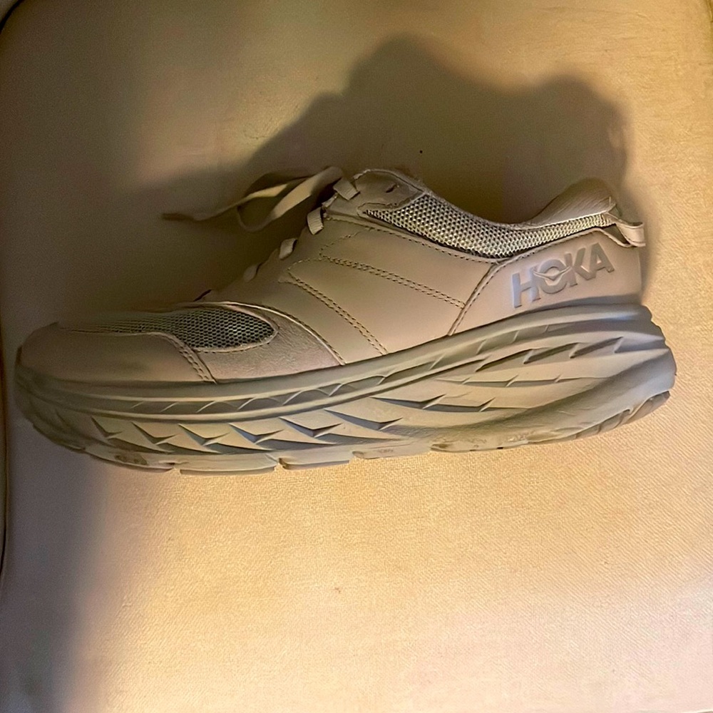 Hoka Bondi L Suede/Leather Bodego collab